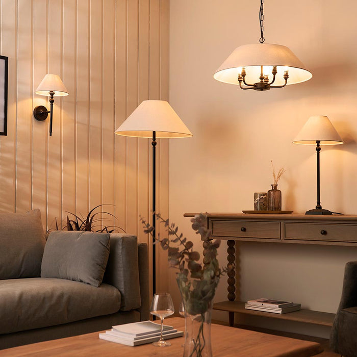 Endon Lighting 117830 Lille Floor Lamp