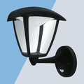 Eterna ALULANTPIR 8W LED Aluminium Lantern with 110° PIR
