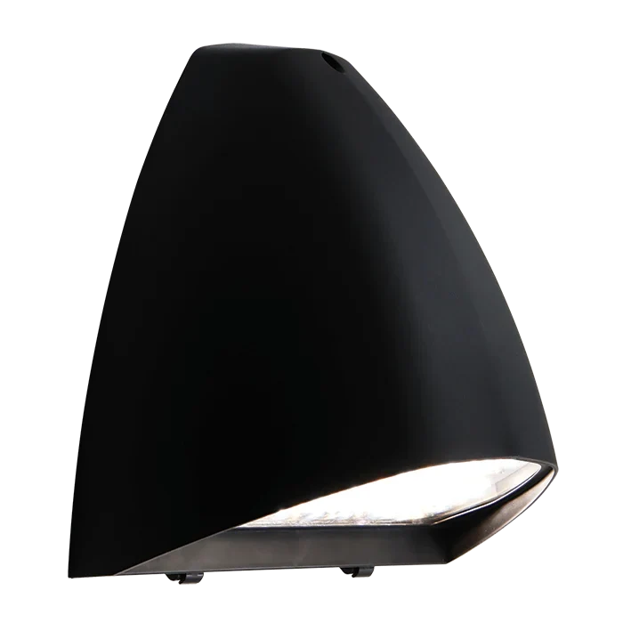 Eterna E02MU3AC Munio Power CCT Switchable IP65 300mm Asymmetric Wall Pack Black