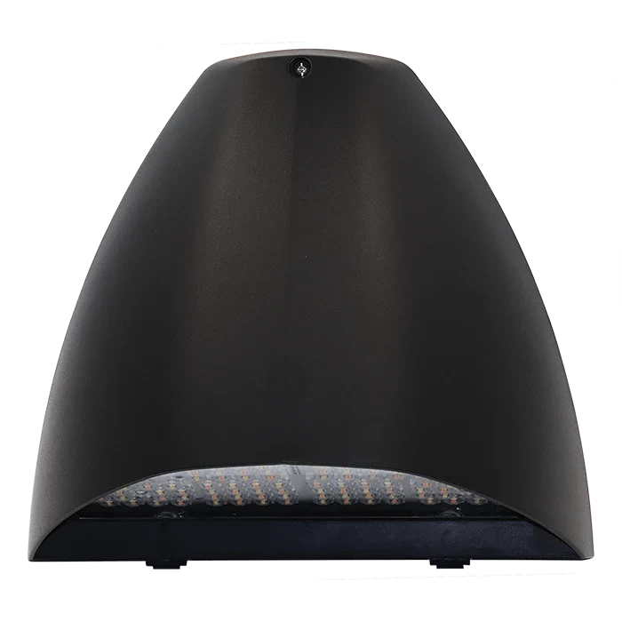 Eterna E02MU3AC1 Munio 16W/20W/24W CCT IP65 Emergency Asymmetric LED Wall Pack Black