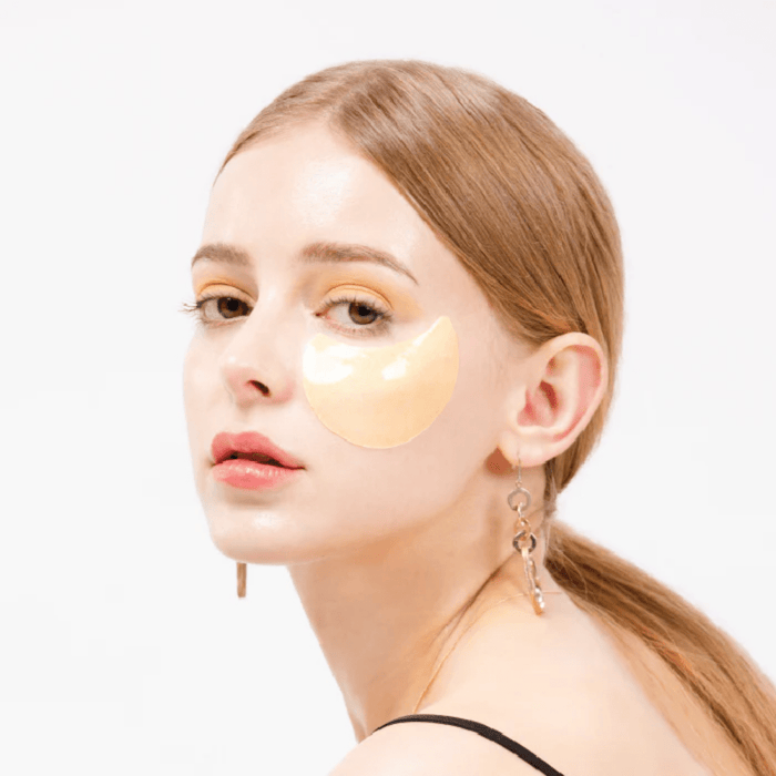 K - Secret Extra Illuminating Eye Gel Patches (Vitamin C) 102g | La Cosmetique