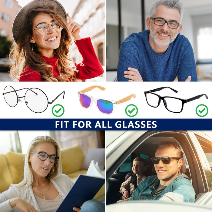 Eye Glasses Holders 4 Cords 23 inch Around Neck Glasses Strap Anti Slip
