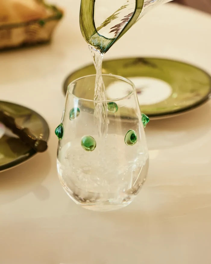 Fantasia Forest Glass Tumbler by Tania Bulhões