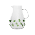 Fantasia Green Glass Pitcher by Tania Bulhões
