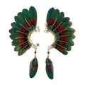 Feather wing cuff Earrings 1230