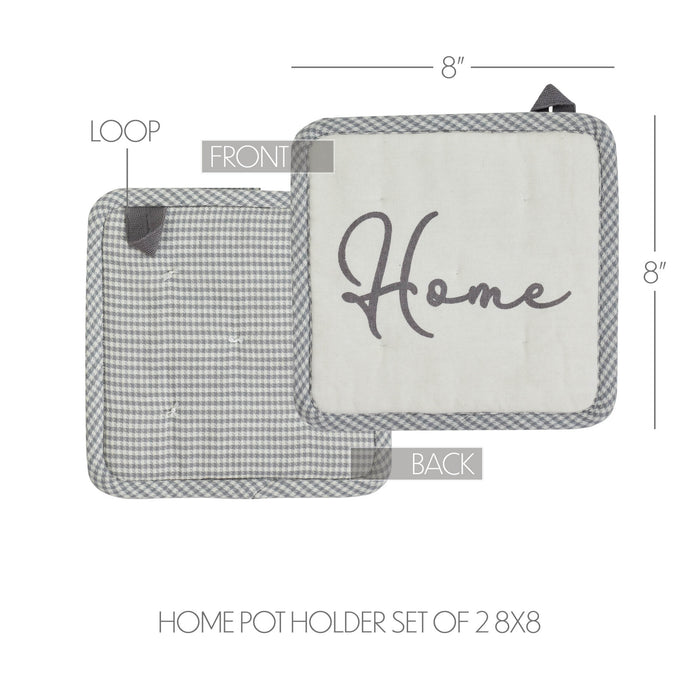 Finders Keepers Home Pot Holder Set of 2 8x8