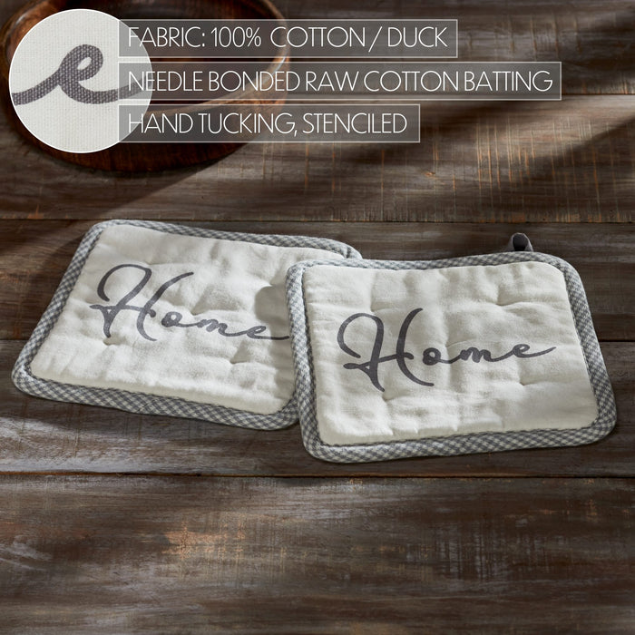 Finders Keepers Home Pot Holder Set of 2 8x8