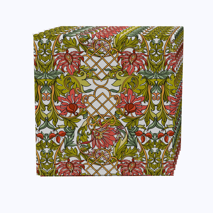 Floral 22 Cotton Napkins