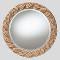 Flowen Braided Rope Mirror by bali & pari — overall view