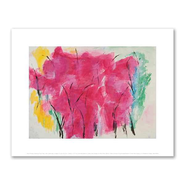 Alma Thomas, Flowering Tulip Trees, 1964, Amistad Research Center, New Orleans, LA, ARC.ATHO.1964.01. Photo Courtesy of the Amistad Research Center, New Orleans, LA / Bridgeman Images. Fine Art Prints in various sizes by Museums.Co