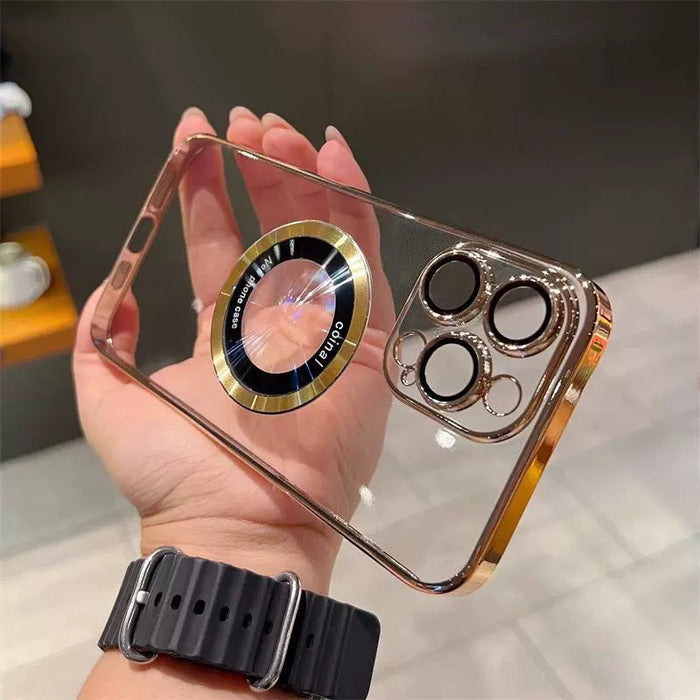 ✨Funda magnética transparente para iPhone-ES