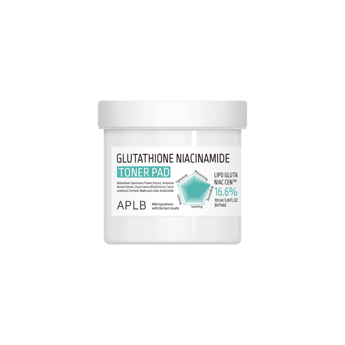 APLB Glutathione Niacinamide Toner Pad 100ml | La Cosmetique
