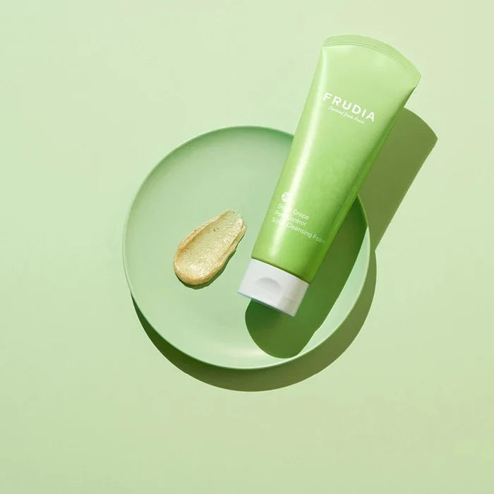 Frudia Green Grape Pore Control Scrub Cleansing Foam [145ml] | La Cosmetique
