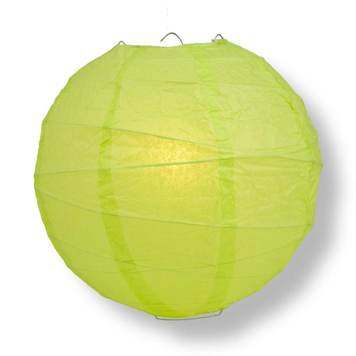 Green Party Pack Crisscross Paper Lantern Combo Set (10 pc Set)
