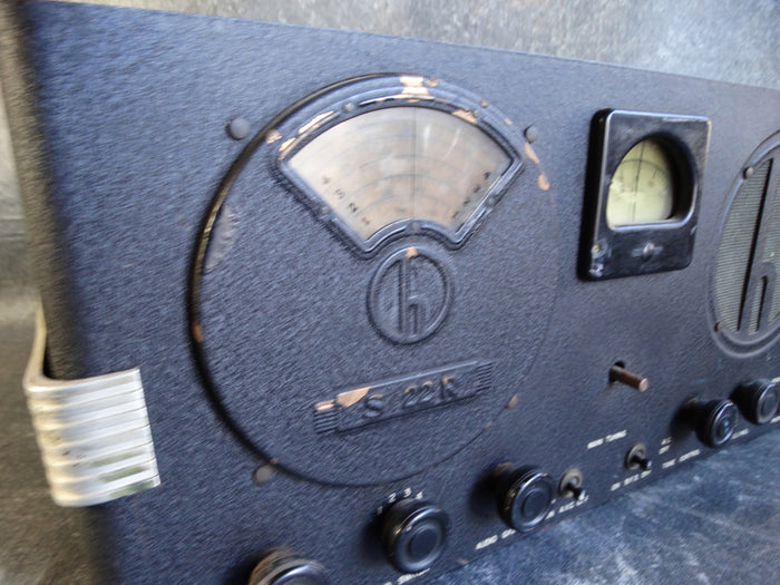 Hallicrafters Ship to Shore Radio Transmitter Skyrider Marine Model S-22R c 1940 - A2346