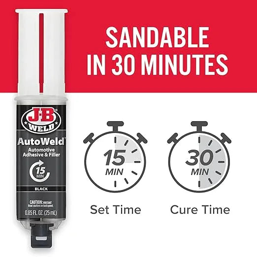 J-B Weld AutoWeld, 25ml, BLACK - Old West Iron