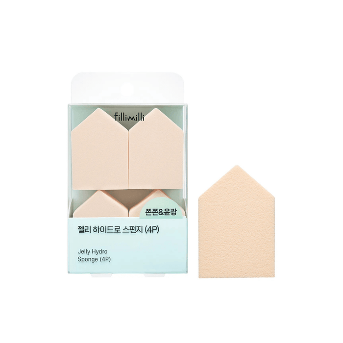 Fillimilli Jelly Hydro Sponge [4pcs] | La Cosmetique