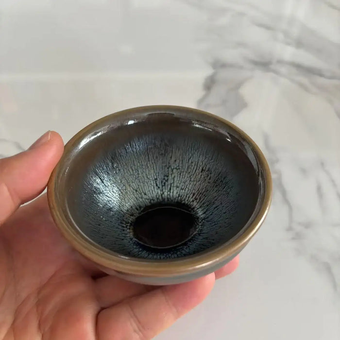 JianZhan Jin Bian You Di (Golden Edge Oil Drip) Tea Cup - photo 4