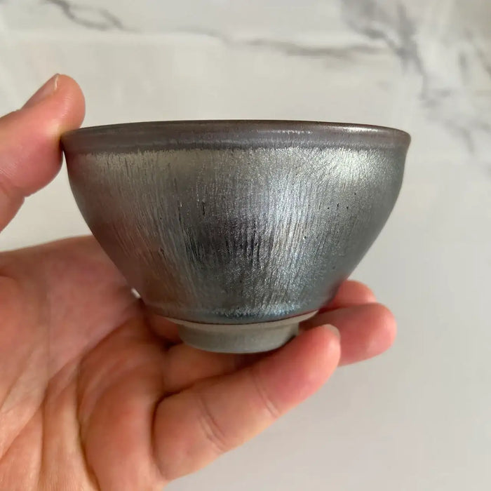 JianZhan Yin Si (Silver Stripe) Tea Cup