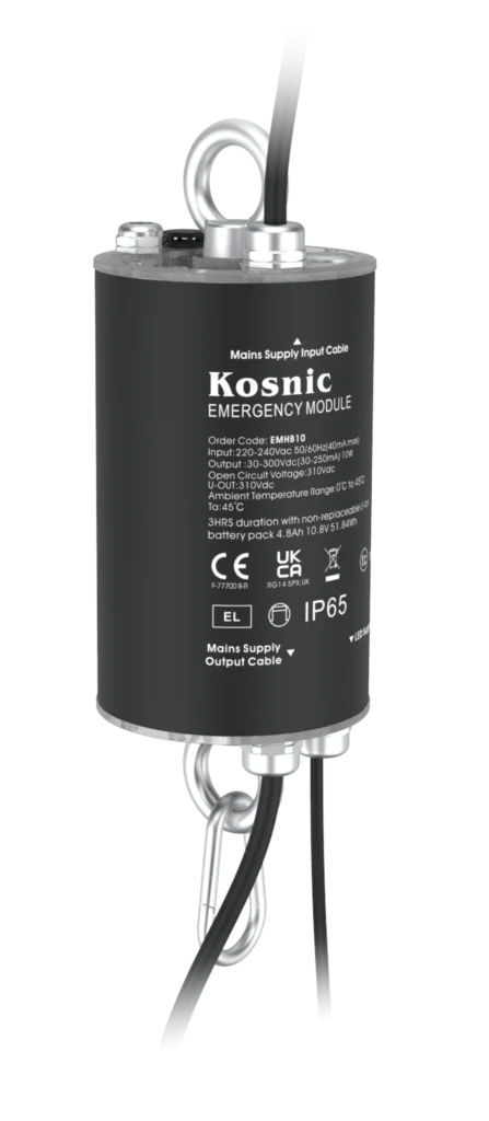 Kosnic EMHB10/ST 10W Self-Test Universal Emergency Module for LED High Bay
