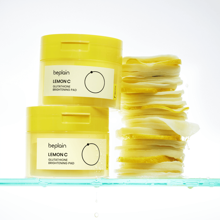 Beplain Lemon C Glutathione Brightening Pad [70 Pads] | La Cosmetique