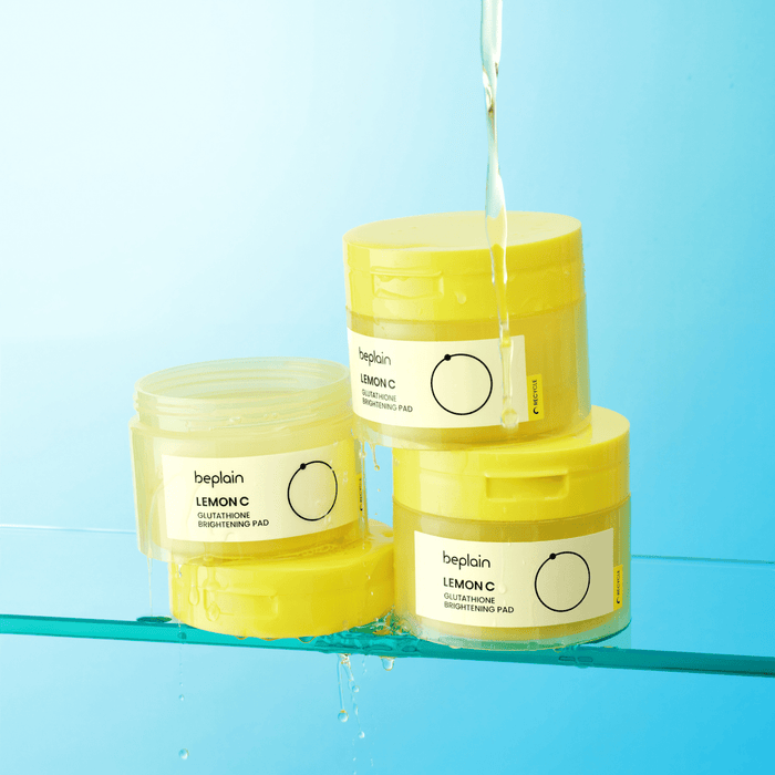Beplain Lemon C Glutathione Brightening Pad [70 Pads] | La Cosmetique