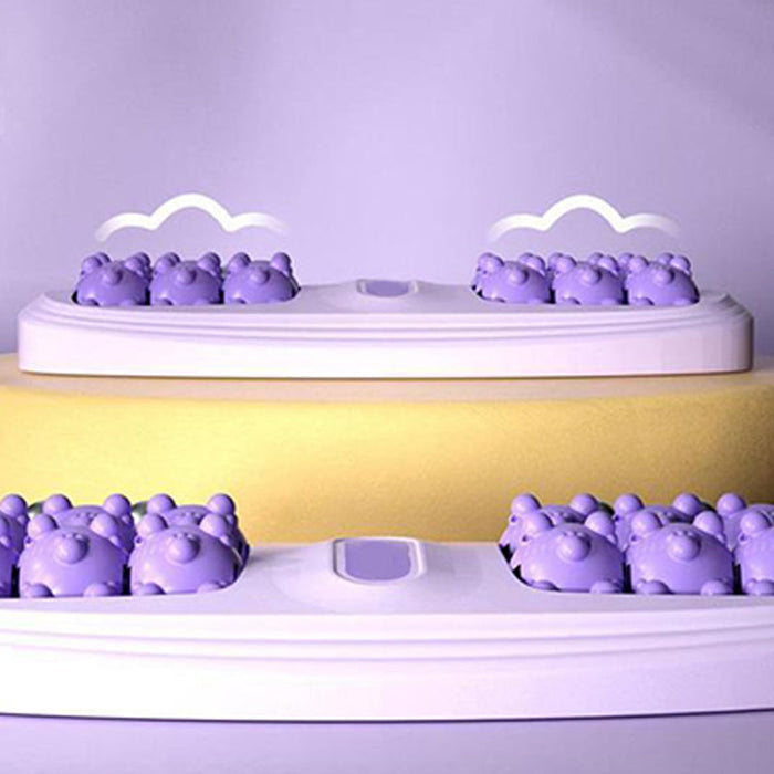 💜🦶 Masajeador de pies doble portátil: relajación en cualquier lugar y en cualquier momento-ES