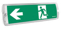 Megaman 710474 Slim Bulkhead Emergency Light W Stickers