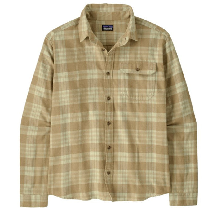 Men's Lightweight Fjord Flannel Shirt- Builder: Weathered Stone