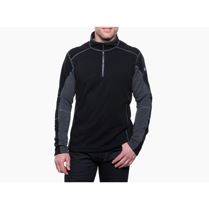 Kuhl Men's Revel 1/4 Zip - Black / Steel