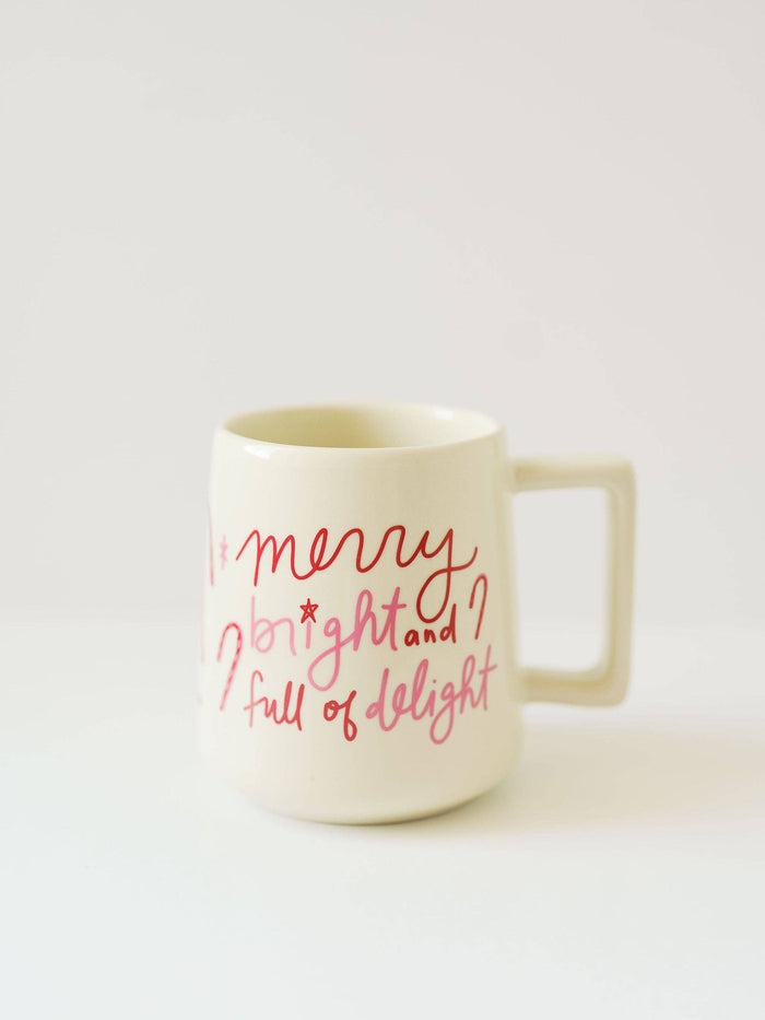 Merry Bright & Full of Delight Mug