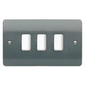 MK Grid Plus K3633GRA 3G Graphite Frontplate