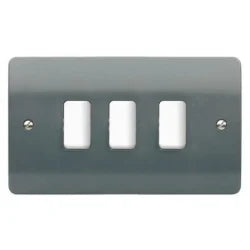 MK Grid Plus K3633GRA 3G Graphite Frontplate