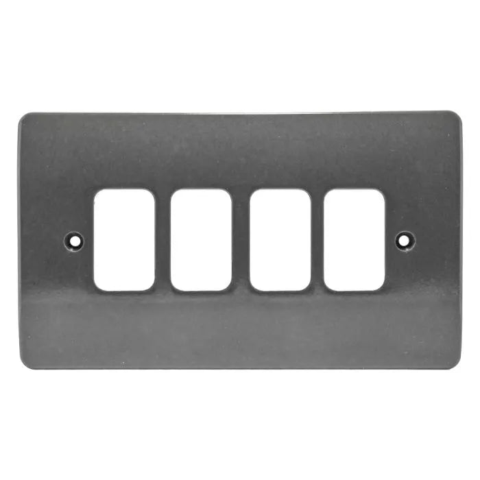 MK Grid Plus K3634GRA 4G Graphite Frontplate