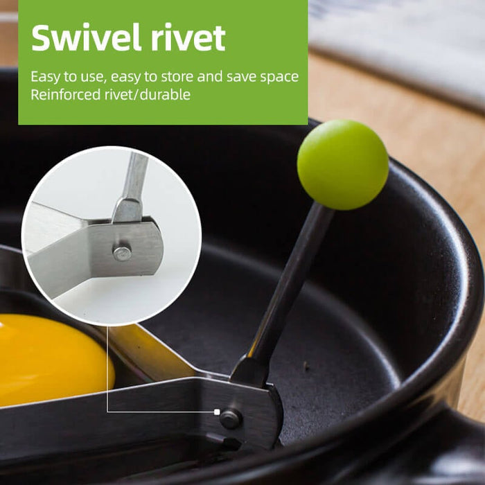 🍳Modelčki za ocvrta jajca iz nerjavečega jekla💖-SI