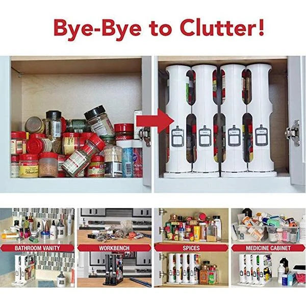 Multi-function Rotating Storage Rack-TopOnlineBargains.Com