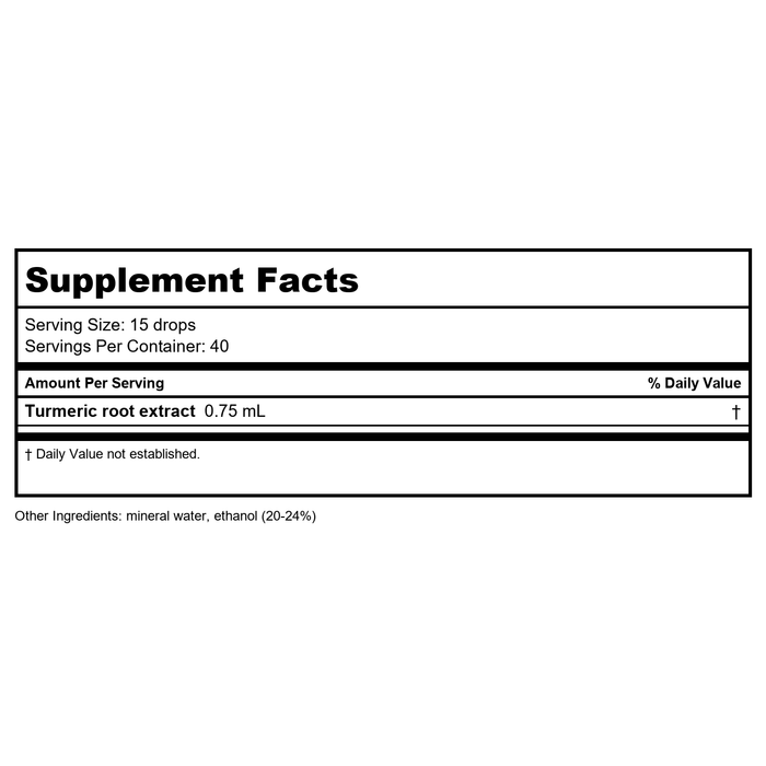 NutraMedix AVEA 1oz - Supplement Facts panel
