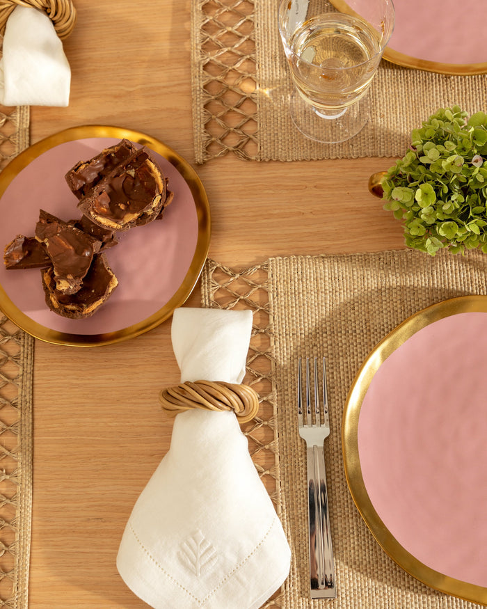 Off White Linen Napkin by Tania Bulhões