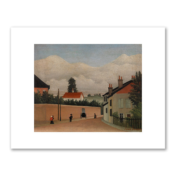 Henri Rousseau, Outskirts of Paris (Environs de Paris), c. 1906–10, Barnes Foundation. Fine Art Prints in various sizes by Museums.Co