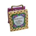 Parisian Elegance Gift for Sophisticated Collectors Limoges box, hand-painted porcelain made in France