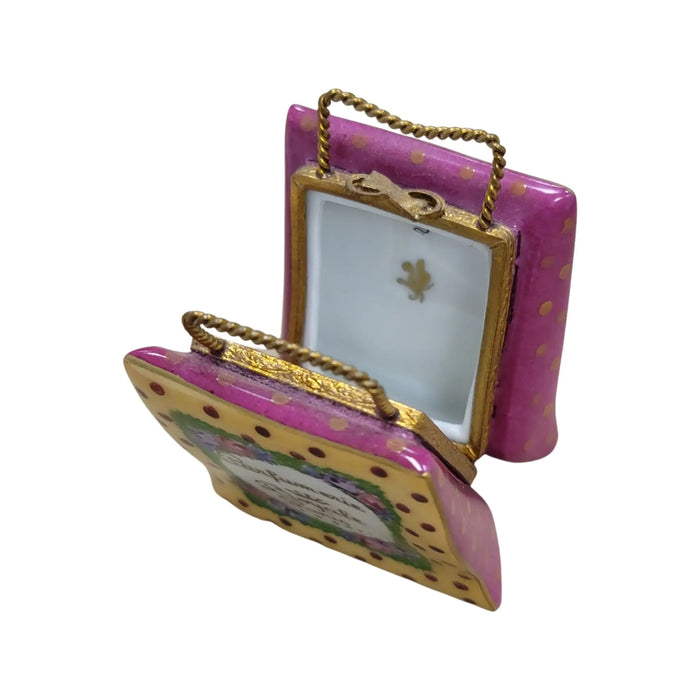 Parisian Elegance Gift for Sophisticated Collectors Limoges box shown from another angle
