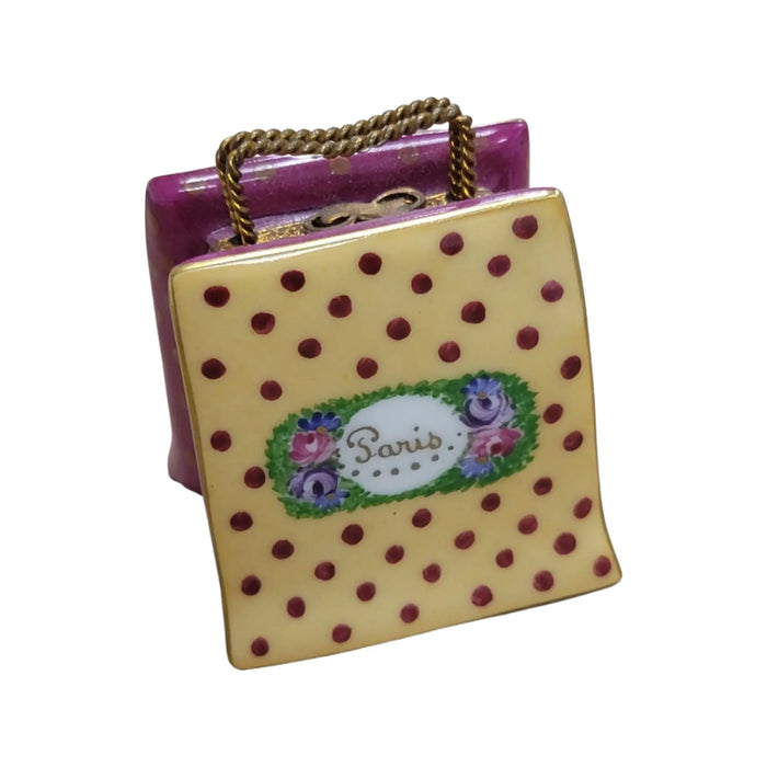 Another view of the Parisian Elegance Gift for Sophisticated Collectors Limoges trinket box