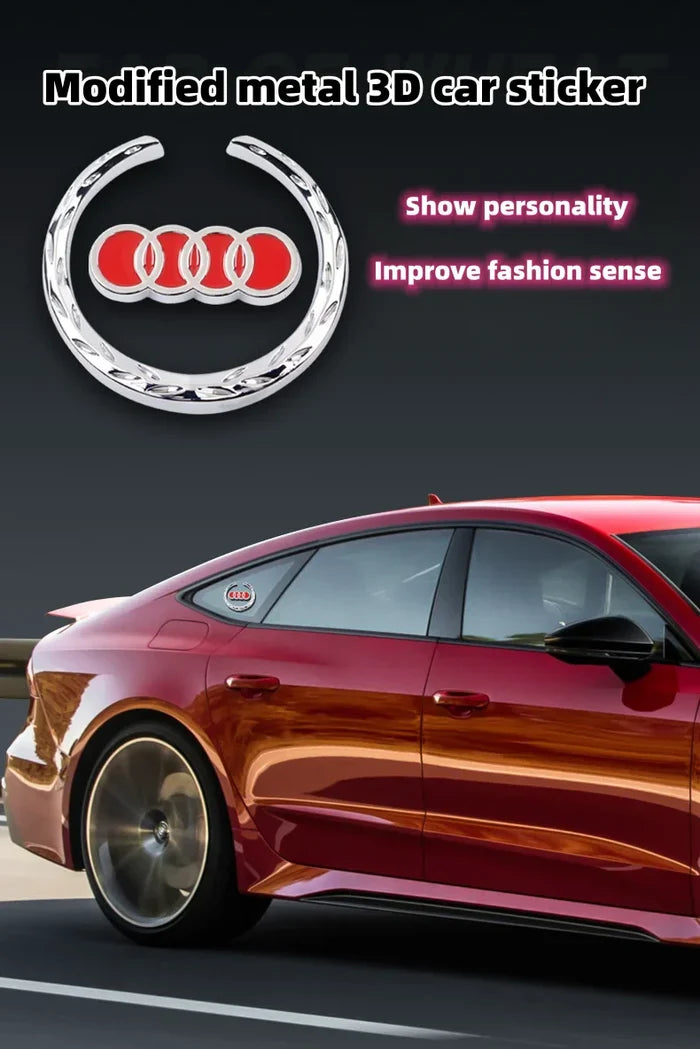 Posebna 3D metalna naljepnica za modificirani automobil-HR