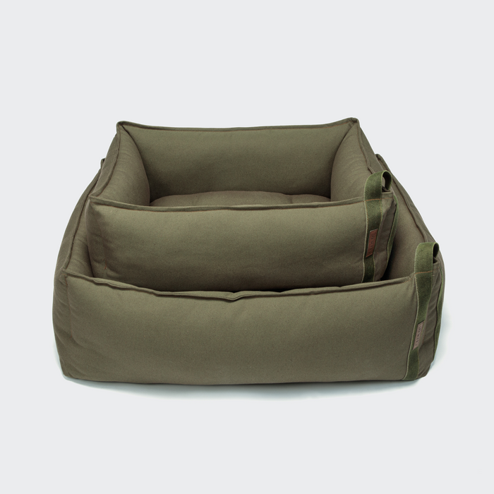 [Pre Order] Cloud7 Boost Canvas Dog Bed: Olive