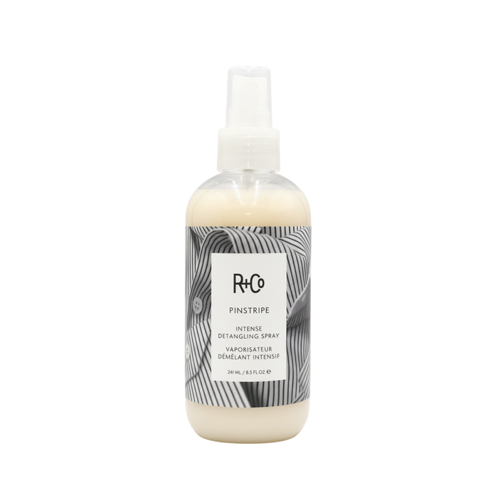 R+Co Pinstripe Intense Detangling Spray 8.5 oz | Slip, Softness & Frizz-Free Manageability