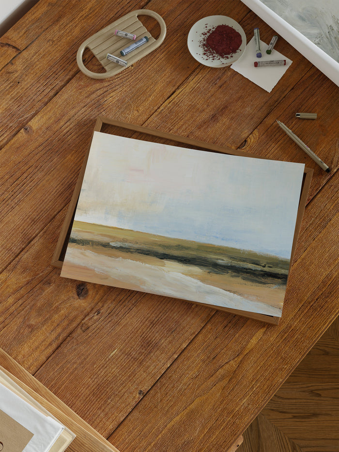 Redefined Shore Art Print by Splendus
