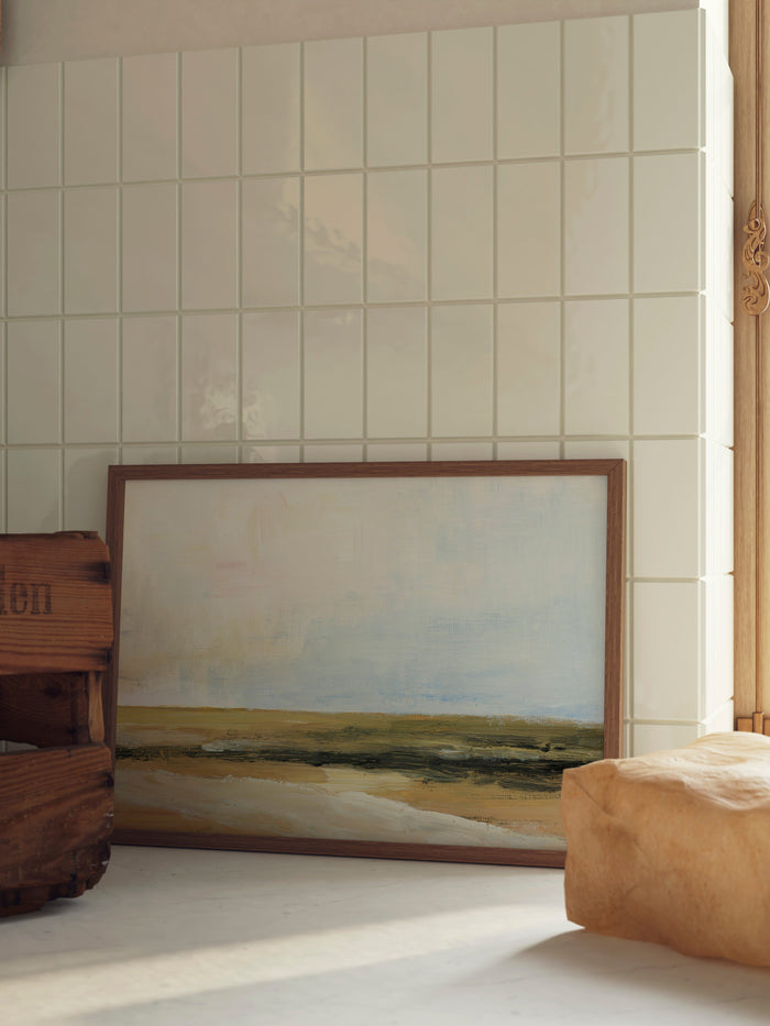 Redefined Shore Art Print by Splendus