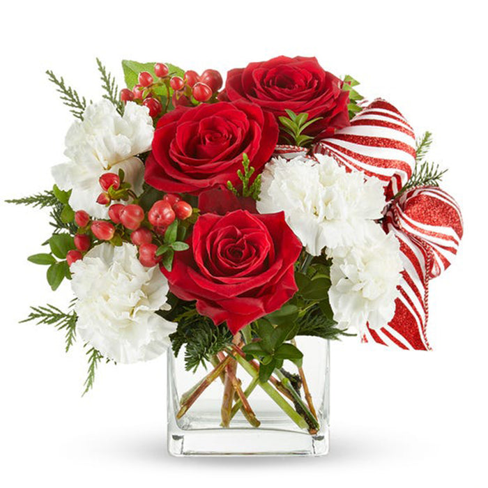 Reds and Whites Bouquet - TCS Sentiments Express