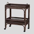 Renato Rattan Wine Cart by bali & pari — overall view