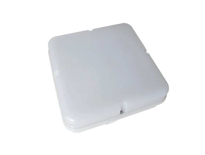 Robus RC100LEDSQ-01 COMPACT 10W LED Fitting - Opal Prismatic Diffuser IP65